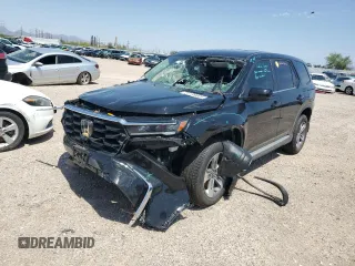 2024 Honda Pilot EX-L 8 Passenger with VIN 5FNYG1H49RB016059, listed as a Copart auction lot 61199604 with 0 mi miles and Salvage Title. Bid and sale history available at carsss.com. Image 1.