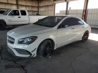 2017 Mercedes-Benz CLA 45 AMG with VIN WDDSJ5CB1HN453354, listed as a Copart auction lot 80338774 with 29,591 mi miles and Salvage Title. Bid and sale history available at DreamBid. Image 1.