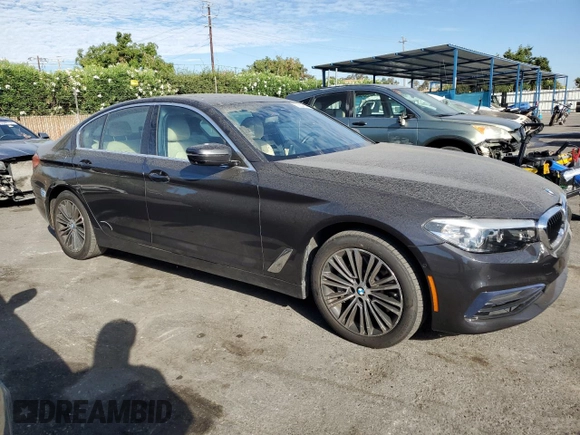 2020 BMW 5 Series 530e with VIN WBAJA9C08LCD44034, listed as a Copart auction lot 63664454 with 97,595 mi miles and Salvage Title. Bid and sale history available at DreamBid. Image 4.