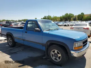 1992 Dodge Dakota S with VIN 1B7GL26X8NS523574, listed as a Copart auction lot 65041534 with 122,376 mi miles and Clean Title. Bid and sale history available at carsss.com. Image 4.