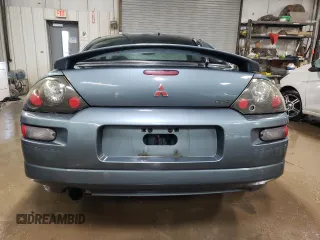2000 Mitsubishi Eclipse GT with VIN 4A3AC54L3YE136387, listed as a Copart auction lot 84898294 with 191,214 mi miles and Salvage Title. Bid and sale history available at carsss.com. Image 6.