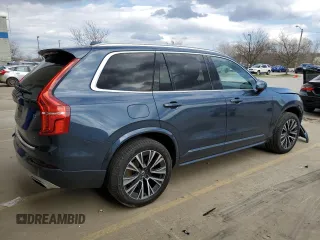 2020 Volvo XC90 Momentum with VIN YV4102PK8L1531384, listed as a Copart auction lot 50716725 with 76,389 mi miles and Salvage Title. Bid and sale history available at carsss.com. Image 3.