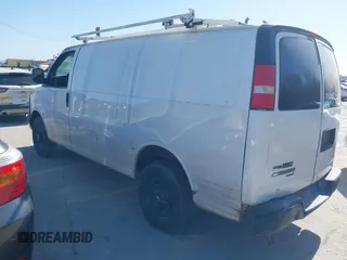 2012 Chevrolet Express Cargo Van with VIN 1GCWGFCA7C1106165, listed as a IAAI auction lot 41843495 with 315,215 mi miles. Bid and sale history available at carsss.com. Image 3.