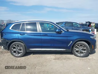 2023 BMW X3 xDrive30i with VIN 5UX53DP00P9R59770, listed as a IAAI auction lot 42054590 with 21,287 mi miles and . Bid and sale history available at DreamBid. Image 14.