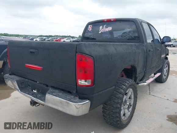 2004 Dodge Ram 2500 SLT with VIN 3D7KU28D04G103040, listed as a IAAI auction lot 42048102 with 253,181 mi miles. Bid and sale history available at carsss.com. Image 4.
