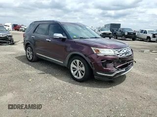 2018 Ford Explorer Limited with VIN 1FM5K7F85JGC69752, listed as a Copart auction lot 55360265 with 92,877 mi miles and Salvage title. Bid and sale history available at DreamBid. Image 15.