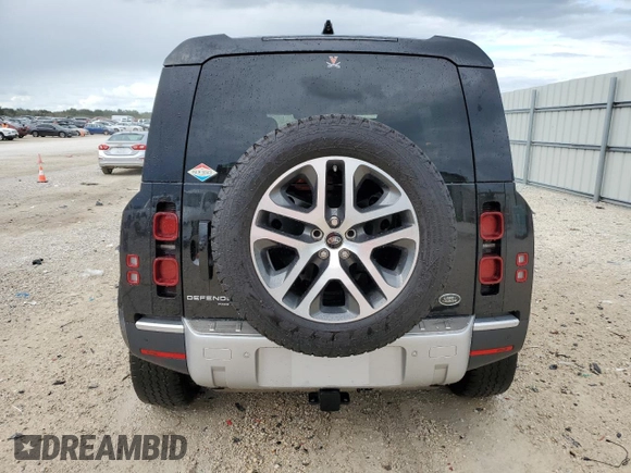2020 Land Rover Defender HSE with VIN SALE97EU7L2016147, listed as a Copart auction lot 74739544 with 48,825 mi miles and Non repairable. Bid and sale history available at DreamBid. Image 6.