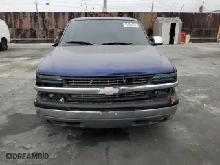 2000 Chevrolet Silverado 1500 with VIN 1GCEC14W3YZ282644, listed as a Copart auction lot 75005224 with 151,319 mi miles and Salvage Title. Bid and sale history available at carsss.com. Image 5.