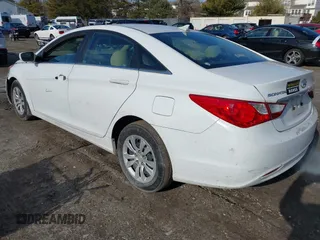 2012 Hyundai Sonata GLS with VIN 5NPEB4AC7CH485972, listed as a IAAI auction lot 41542270 with 160,055 mi miles and . Bid and sale history available at carsss.com. Image 3.