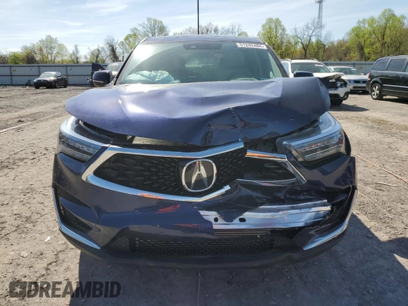 2020 Acura RDX w/Technology Pkg with VIN 5J8TC2H56LL034223, listed as a Copart auction lot 51242484 with 16,667 mi miles. Bid and sale history available at carsss.com. Image 5.