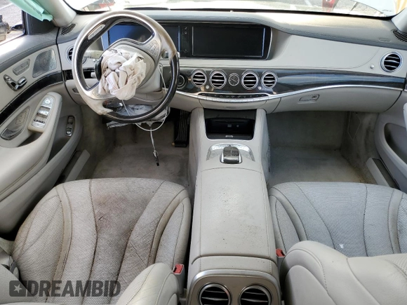 2017 Mercedes-Benz S 550e with VIN WDDUG6DBXHA296233, listed as a Copart auction lot 41799505 with 103,424 mi miles and Clean Title. Bid and sale history available at DreamBid. Image 8.