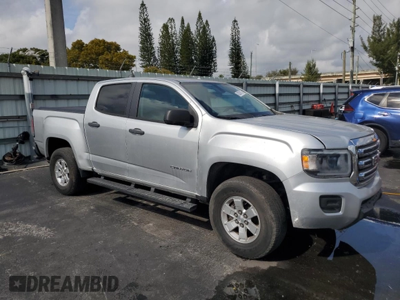 2019 GMC Canyon 2WD with VIN 1GTG5BEN7K1284210, listed as a Copart auction lot 42039175 with 75,503 mi miles and Salvage Title. Bid and sale history available at carsss.com. Image 4.
