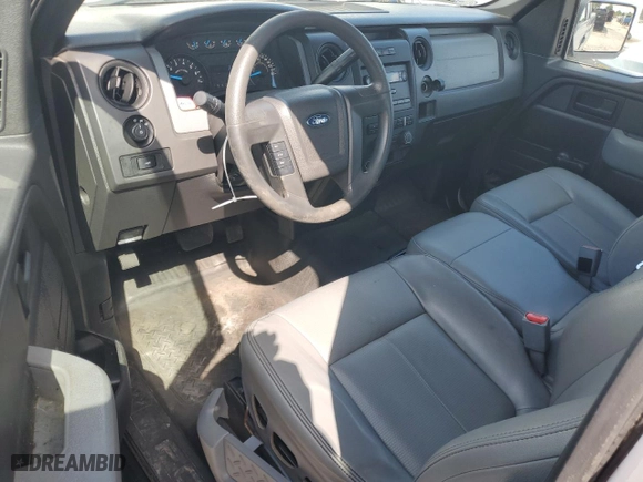 2014 Ford F-150 XL with VIN 1FTMF1CM7EKF39988, listed as a Copart auction lot 51571215 with 129,199 mi miles and Salvage Title. Bid and sale history available at carsss.com. Image 8.
