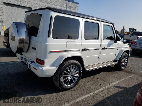 2020 Mercedes-Benz G 550 z VIN W1NYC6BJ2LX360541, wystawiony jako Copart lot #79594513 z przebiegiem 37 393 mil mil oraz Szkody całkowita. Historia ofert i sprzedaży dostępna na DreamBid. Obrazek 3.