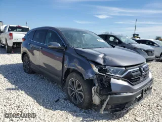 2022 Honda CR-V EX with VIN 5J6RW1H53NA010240, listed as a Copart auction lot 46890355 with 49,662 mi miles and Salvage Title. Bid and sale history available at carsss.com. Image 4.