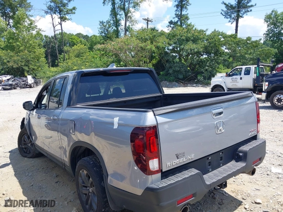 2021 Honda Ridgeline Sport with VIN 5FPYK3F10MB021413, listed as a IAAI auction lot 39847416 with 28,044 mi miles. Bid and sale history available at carsss.com. Image 14.