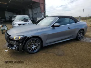 2025 BMW 4 Series 430i xDrive with VIN WBA53DB00SCS31044, listed as a Copart auction lot 42434605 with 19,790 mi miles and Clean Title. Bid and sale history available at carsss.com. Image 1.