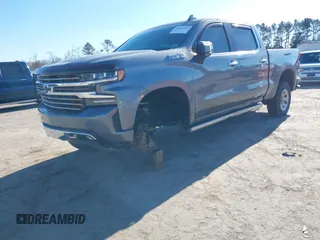 2019 Chevrolet Silverado 1500 High Country with VIN 1GCUYHEL5KZ389650, listed as a IAAI auction lot 40951587 with 60,810 mi miles. Bid and sale history available at carsss.com. Image 18.