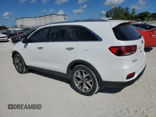 2019 Kia Sorento EX Sport V6 with VIN 5XYPH4A54KG608240, listed as a Copart auction lot 44384925 with 34,445 mi miles and Salvage Title. Bid and sale history available at carsss.com. Image 2.