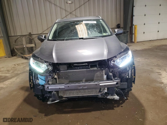 2021 Honda HR-V EX with VIN 3CZRU6H53MM706374, listed as a Copart auction lot 49824065 with 44,988 mi miles and Salvage Title. Bid and sale history available at carsss.com. Image 5.