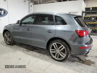2015 Audi SQ5 Premium Plus with VIN WA1CGAFP2FA037907, listed as a Copart auction lot 44563475 with 110,120 mi miles and Clean Title. Bid and sale history available at carsss.com. Image 2.