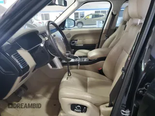 2016 Land Rover Range Rover HSE with VIN SALGS2KF2GA258801, listed as a Copart auction lot 54948595 with 56,495 mi miles and Salvage title. Bid and sale history available at DreamBid. Image 7.