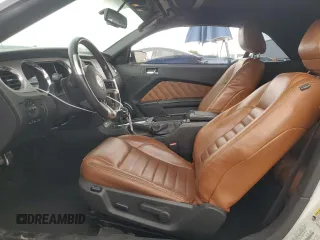 2010 Ford Mustang GT with VIN 1ZVBP8FH6A5158120, listed as a Copart auction lot 56406595 with 114,341 mi miles and Salvage title. Bid and sale history available at DreamBid. Image 7.