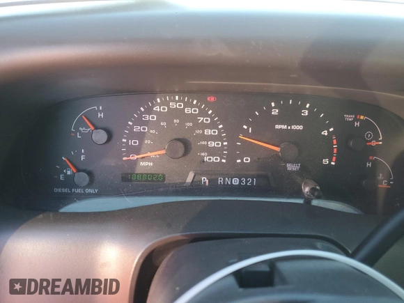 2003 Ford F-350 XL with VIN 1FTWW33P53EB60403, listed as a Copart auction lot 44968435 with 188,802 mi miles and Clean Title. Bid and sale history available at DreamBid. Image 9.