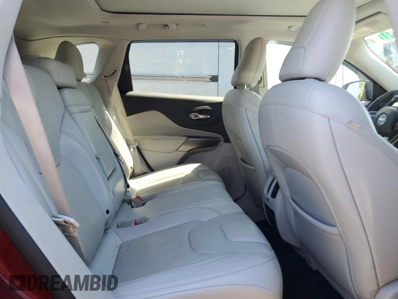 2019 Jeep Cherokee Limited z VIN 1C4PJMDN5KD410846, wystawiony jako Copart lot #65401115 z przebiegiem 47 523 mil mil oraz Czysty tytuł • Clean title. Historia ofert i sprzedaży dostępna na DreamBid. Obrazek 11.