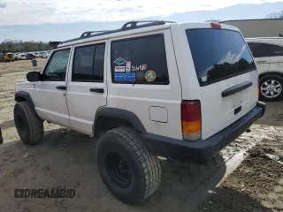 1997 Jeep Cherokee SE with VIN 1J4FJ28S8VL516132, listed as a Copart auction lot 43422155 with 116,220 mi miles and Salvage Title. Bid and sale history available at carsss.com. Image 2.