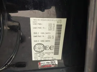 2013 Nissan Titan SV with VIN 1N6AA0EC4DN302479, listed as a IAAI auction lot 42383255 with 112,991 mi miles and . Bid and sale history available at DreamBid. Image 9.