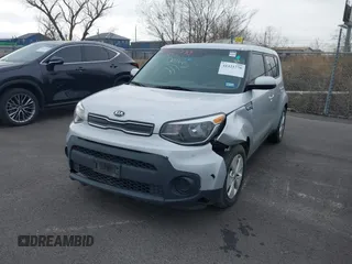 2018 Kia Soul with VIN KNDJN2A25J7597186, listed as a IAAI auction lot 41421770 with 283,072 mi miles. Bid and sale history available at carsss.com. Image 6.