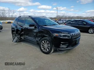 2020 Jeep Cherokee Latitude Plus with VIN 1C4PJMLB5LD545091, listed as a Copart auction lot 48066215 with 36,958 mi miles and Salvage title. Bid and sale history available at DreamBid. Image 14.