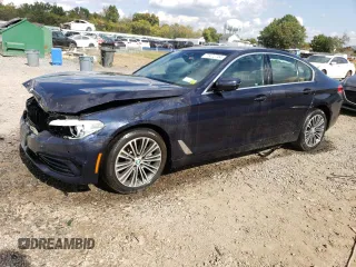 2019 BMW 5 Series 530i xDrive with VIN WBAJA7C55KG910199, listed as a Copart auction lot 73472744 with Not Provided miles and Salvage Title. Bid and sale history available at DreamBid. Image 1.