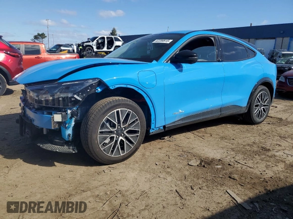 2024 Ford Mustang Mach-E Premium with VIN 3FMTK3R43RMA49813, listed as a Copart auction lot 52289915 with 970 mi miles and Clean Title. Bid and sale history available at DreamBid. Image 1.