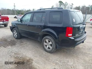 2011 Honda Pilot EX-L with VIN 5FNYF3H6XBB030039, listed as a IAAI auction lot 41596617 with 116,961 mi miles and . Bid and sale history available at DreamBid. Image 3.