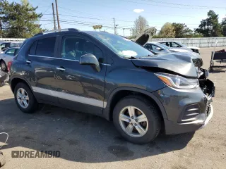 2018 Chevrolet Trax LT with VIN 3GNCJPSB5JL155205, listed as a Copart auction lot 52335945 with 91,452 mi miles and Salvage Title. Bid and sale history available at carsss.com. Image 4.