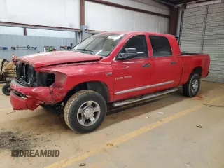 2006 Dodge 1500 SLT with VIN 3D7KS19D46G143798, listed as a Copart auction lot 47534715 with Not Provided miles and Salvage Title. Bid and sale history available at carsss.com. Image 1.