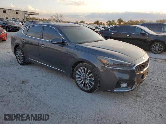 2017 Kia Cadenza Premium with VIN KNALC4J13H5069540, listed as a Copart auction lot 77086474 with 182,487 mi miles and Clean Title. Bid and sale history available at carsss.com. Image 4.