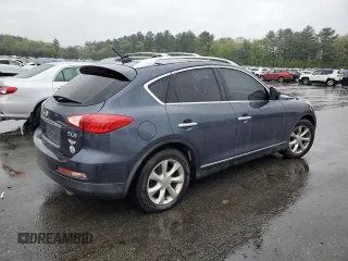 2010 Infiniti EX Journey z VIN JN1AJ0HRXAM754590, wystawiony jako Copart lot #56530935 z przebiegiem 151 688 mil mil oraz Szkoda całkowita • Salvage title. Historia ofert i sprzedaży dostępna na DreamBid. Obrazek 3.