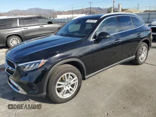 2023 Mercedes-Benz GLC with VIN W1NKM4GB4PU017214, listed as a Copart auction lot 87627235 with 8,678 mi miles and Salvage Title. Bid and sale history available at carsss.com. Image 1.