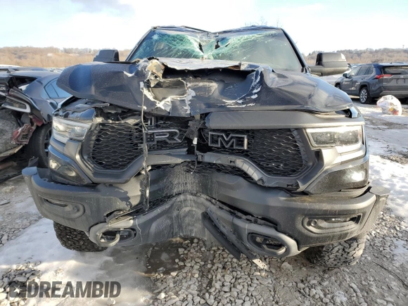 2021 Ram 1500 TRX with VIN 1C6SRFU9XMN704748, listed as a Copart auction lot 89356555 with 104,286 mi miles and Salvage Title. Bid and sale history available at carsss.com. Image 5.