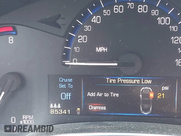 2013 Cadillac SRX Performance Collection with VIN 3GYFNDE32DS508727, listed as a IAAI auction lot 41973183 with 85,341 mi miles and . Bid and sale history available at DreamBid. Image 15.