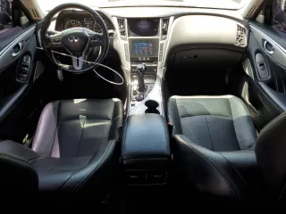 2022 Infiniti Q50 Luxe with VIN JN1EV7BP0NM310310, listed as a Copart auction lot 60804715 with 54,424 mi miles and Salvage title. Bid and sale history available at DreamBid. Image 8.