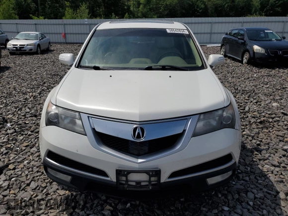 2013 Acura MDX Advance Pkg with VIN 2HNYD2H62DH513953, listed as a Copart auction lot 58642834 with 172,515 mi miles and Clean Title. Bid and sale history available at carsss.com. Image 5.