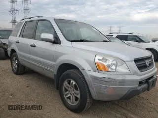 2003 Honda Pilot EX with VIN 2HKYF18643H572857, listed as a Copart auction lot 77900274 with 256,320 mi miles and Clean Title. Bid and sale history available at DreamBid. Image 4.