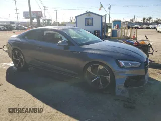 2018 Audi RS 5 z VIN WUAPWAF50JA903821, wystawiony jako Copart lot #42040965 z przebiegiem Nie podano mil oraz Szkoda całkowita • Salvage title. Historia ofert i sprzedaży dostępna na DreamBid. Obrazek 4.