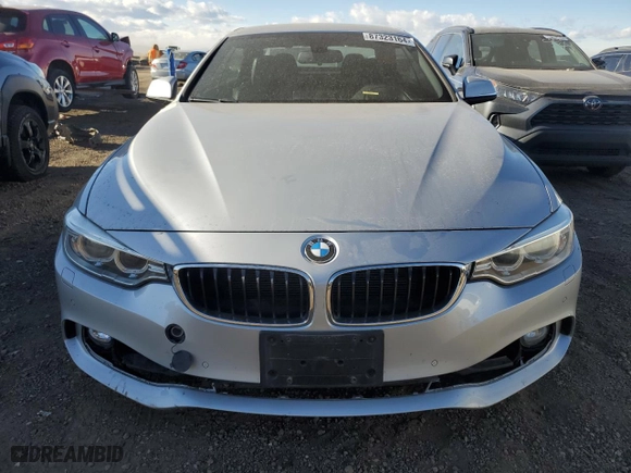 2016 BMW 4 Series 435i xDrive with VIN WBA3T7C58G5A37296, listed as a Copart auction lot 87323164 with 82,559 mi miles and Clean Title. Bid and sale history available at carsss.com. Image 5.