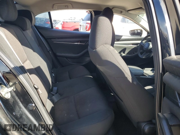 2021 Mazda 3 S with VIN JM1BPAAL9M1345188, listed as a Copart auction lot 47891095 with 37,031 mi miles and Salvage title. Bid and sale history available at DreamBid. Image 10.
