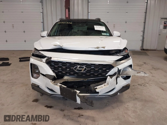 2019 Hyundai Santa Fe Limited with VIN 5NMS5CAD2KH021934, listed as a IAAI auction lot 40726332 with 52,994 mi miles. Bid and sale history available at carsss.com. Image 12.